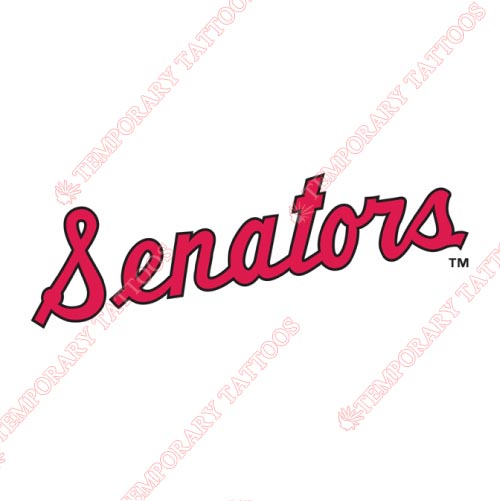 Harrisburg Senators Customize Temporary Tattoos Stickers NO.7838